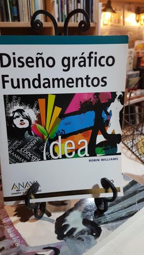 Portada do libro de Diseño gráfico. Fundamentos