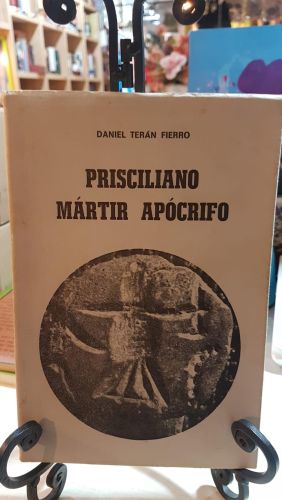 Portada do libro de Prisciliano. Mártir apócrifo