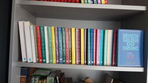 Portada do libro de Revista galega do ensino. 38 números