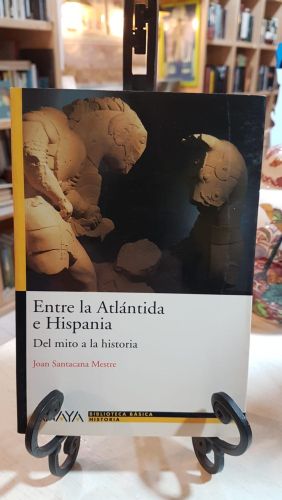 Portada do libro de Entre la Atlántida e Hispania
