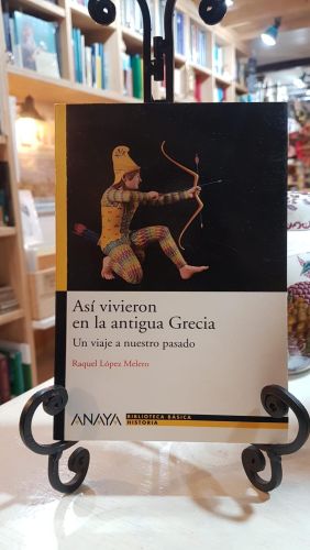 Portada do libro de Así vivieron en la antigua Grecia