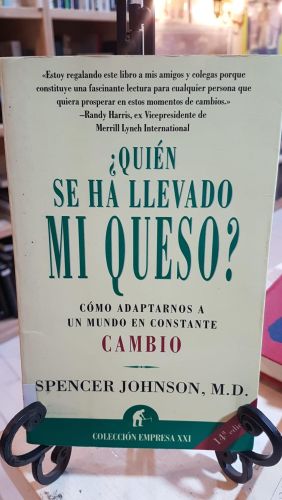 Portada do libro de ¿Quién se ha llevado mi queso?