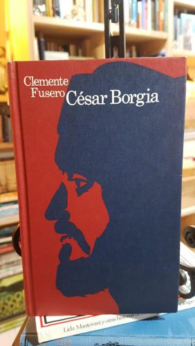 Portada do libro de César Borgia