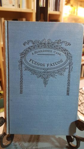 Portada do libro de  FUEGOS FATUOS 