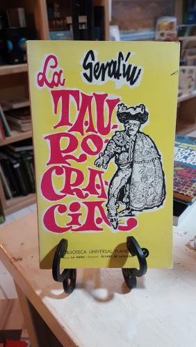 Portada del libro de Taurocracia, la