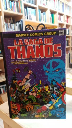 Portada del libro de LA SAGA DE THANOS