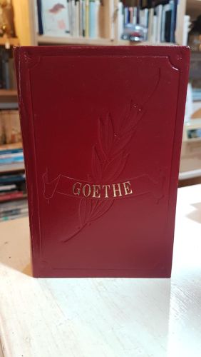 Portada do libro de GOETHE. COLECCIÓN OBRAS INMORTALES