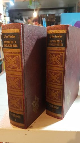 Portada do libro de HISTORIA DE LA REVOLUCIÓN RUSA (2 TOMOS)
