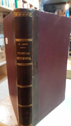 Portada do libro de  COMEDIA SENTIMENTAL. RICARDO LEON