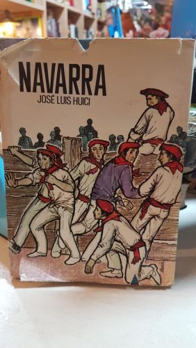 Portada do libro de NAVARRA - JOSE LUIS HUICI 