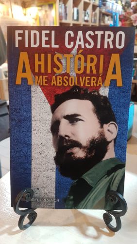 Portada do libro de A HISTÓRIA ME ABSOLVERÁ . FIDEL CASTRO