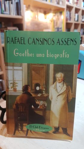Portada do libro de Goethe: una biografía