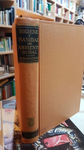 Portada do libro de HIGIENE Y SANIDAD DEL AMBIENTE RURAL