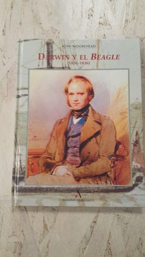Portada do libro de Darwin y el Beagle (1831-1834)