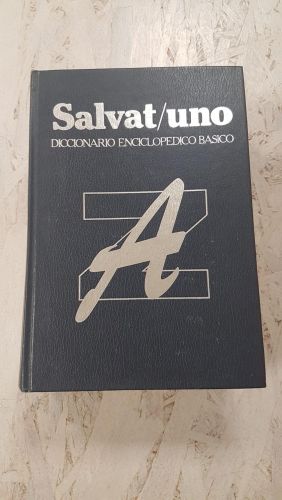 Portada do libro de Salvat uno. 1984. España