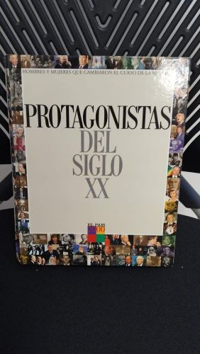Portada do libro de Protagonistas del siglo XX