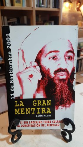 Portada do libro de La gran mentira