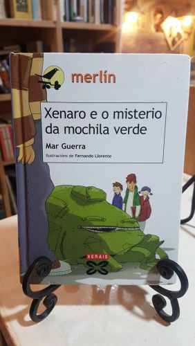 Portada do libro de Xenaro e o misterio da mochila verde