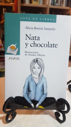 Portada do libro de Nata y chocolate