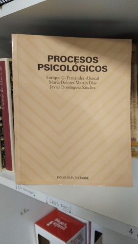 Portada do libro de Procesos psicológicos