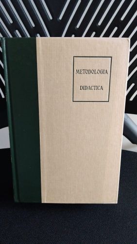 Portada do libro de Metodología didáctica