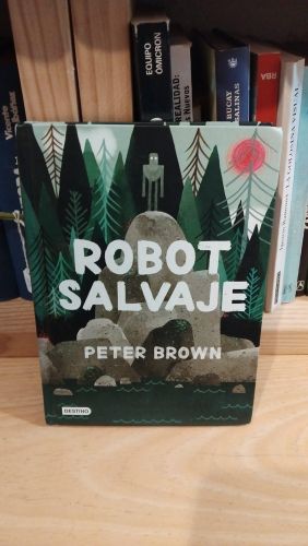 Portada do libro de Robot salvaje