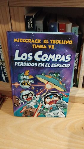 Portada do libro de Compas 5. Los Compas perdidos en el espacio