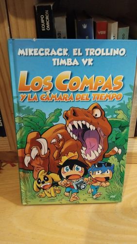 Portada do libro de Compas 3. Los Compas y la cámara del tiempo