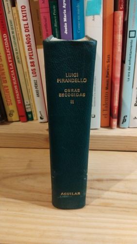 Portada do libro de OBRAS ESCOGIDAS. TOMO II - PIRANDELLO, LUIGI