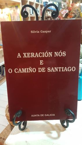 Portada do libro de A xeración nós e O Camiño de Santiago