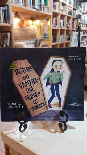 Portada do libro de Historia do vampiro que perdeu os cabeiros