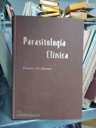 Portada do libro de Parasitología Clinica
Harold W. Brown