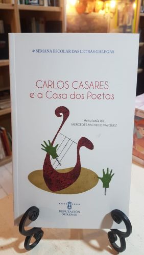Portada do libro de Carlos Casares e a Casa dos Poetas