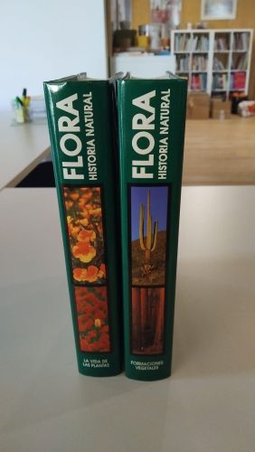 Portada do libro de Historia natural (flora II)