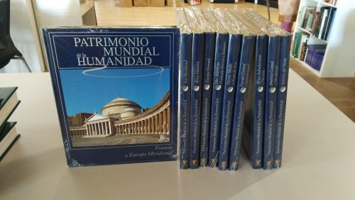 Portada do libro de Patrimonio mundial de la humanidad. Completa