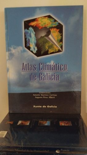Portada do libro de Atlas climático de Galicia