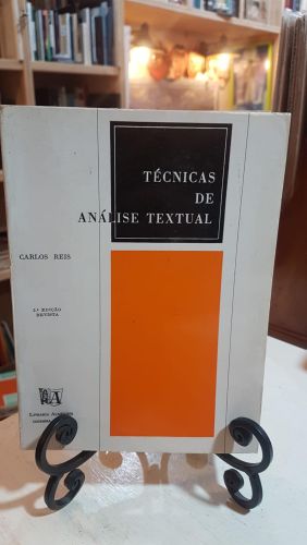 Portada do libro de TÉCNICAS DE ANÁLISE TEXTUAL.
