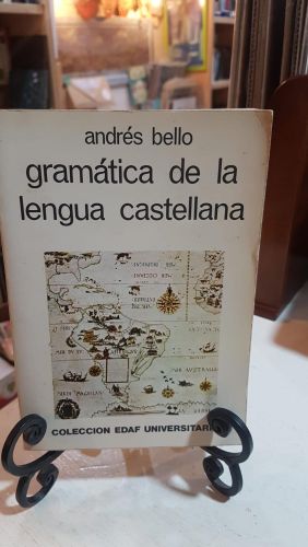 Portada do libro de Gramática de la lengua castellana