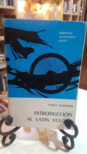 Portada do libro de Introducción al latín vulgar