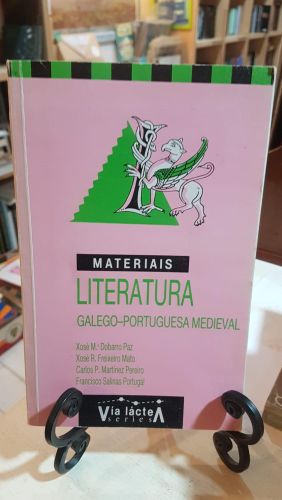Portada do libro de Literatura galega medieval