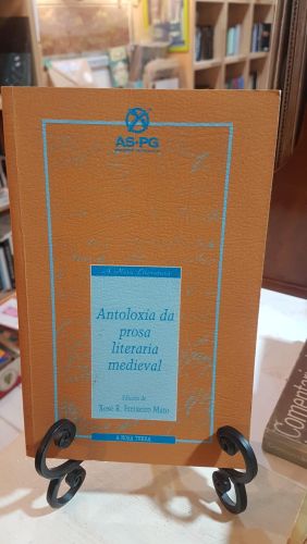 Portada do libro de Antoloxía da prosa literaria medieva