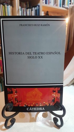 Portada do libro de Historia del teatro español, siglo XX