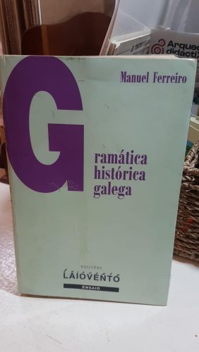 Portada do libro de Gramática histórica galega