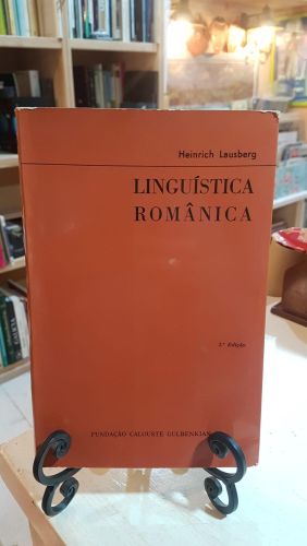 Portada do libro de Linguística românica - Heinrich Lausberg
