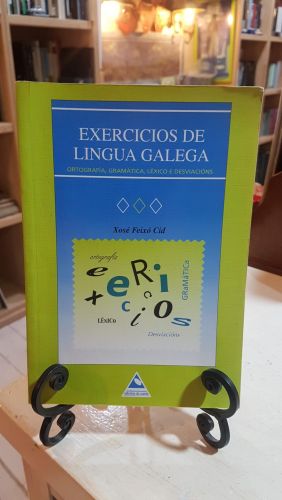 Portada do libro de Exercicios de lingua galega
