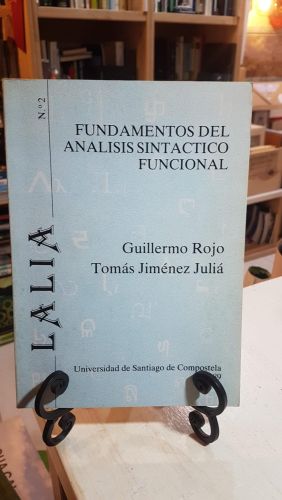 Portada do libro de Fundamentos del análisis sintáctico funcional
