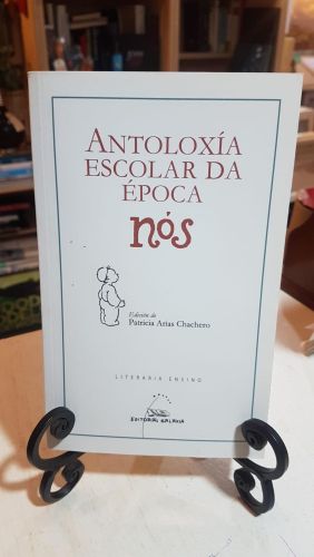 Portada do libro de Antoloxía escolar da época Nós