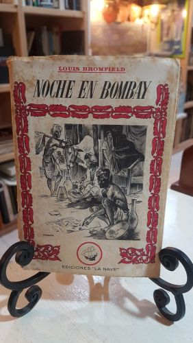 Portada do libro de NOCHE EN BOMBAY