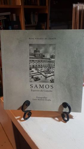 Portada do libro de Samos  . Lampreave (gallego)