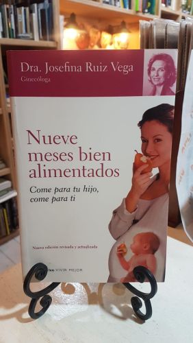 Portada do libro de Nueve meses bien alimentados
